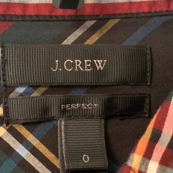 J.Crew Tartan Plaid Button Down Top - Picture 5 of 5